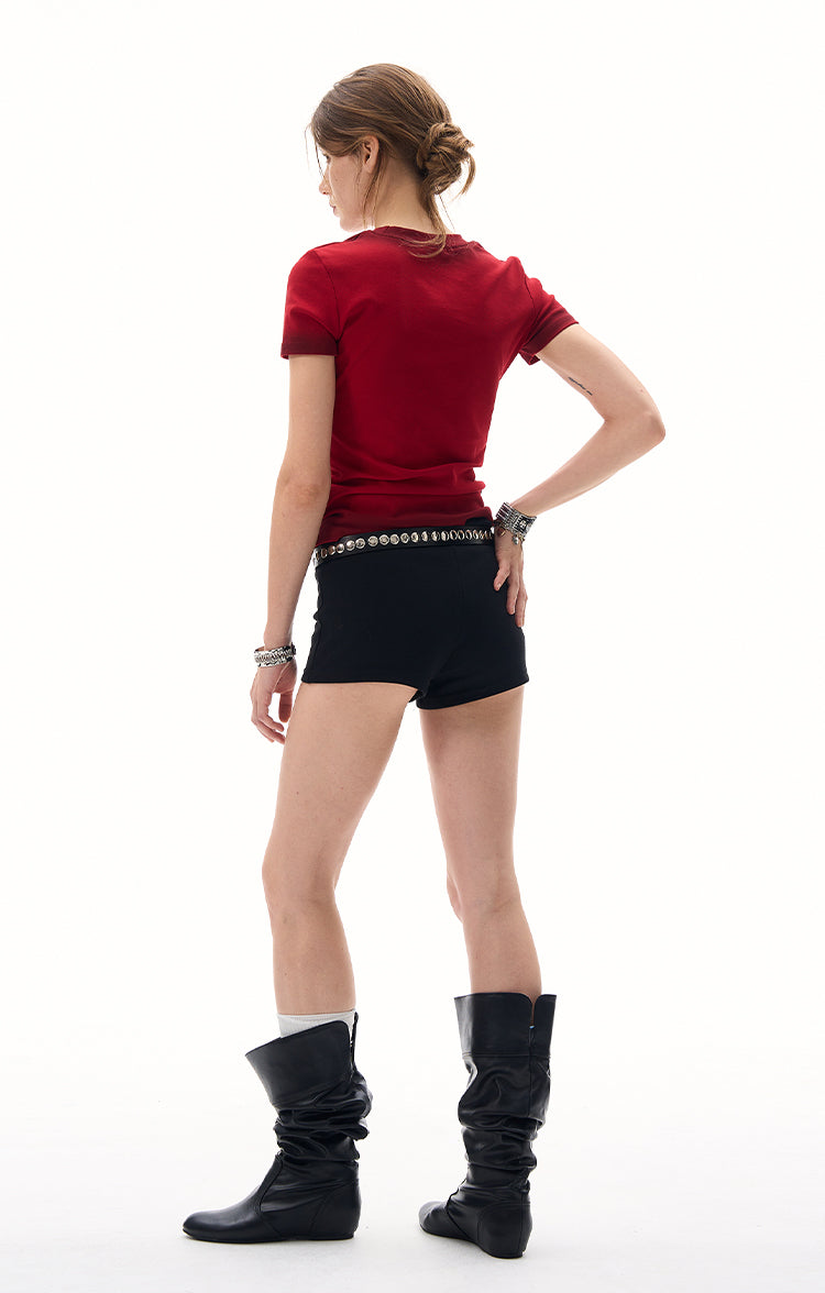 MADWITCH WAIST-DEFINING BABE TEE #22682C25