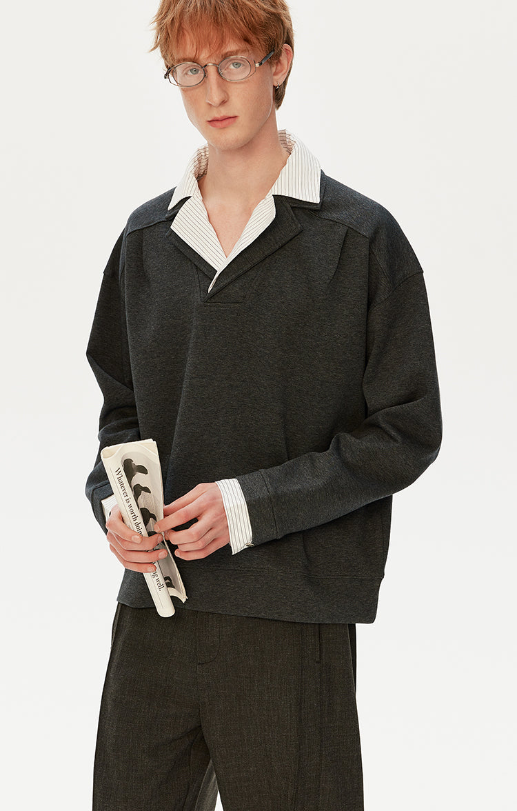 MADWITCH DOUBLE COLLAR TEE #880662