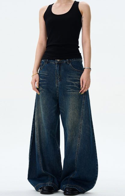 MADWITCH WIDE-LEG LOOSE JEANS #WHOA084