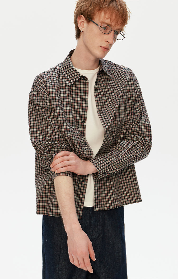 MADWITCH HERITAGE PLAID SHIRT #RC94