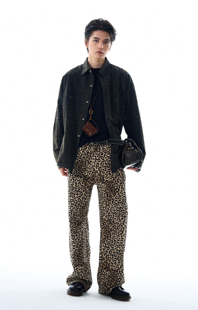 MADWITCH SPRING PLAID SHIRT #CS99