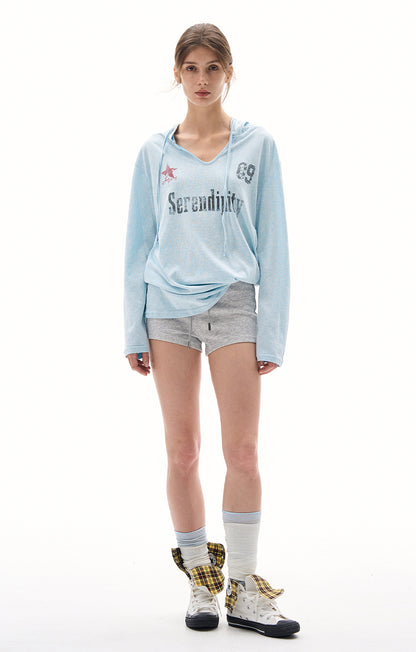 MADWITCH DRAWSTRING WAIST SHORTS #K003