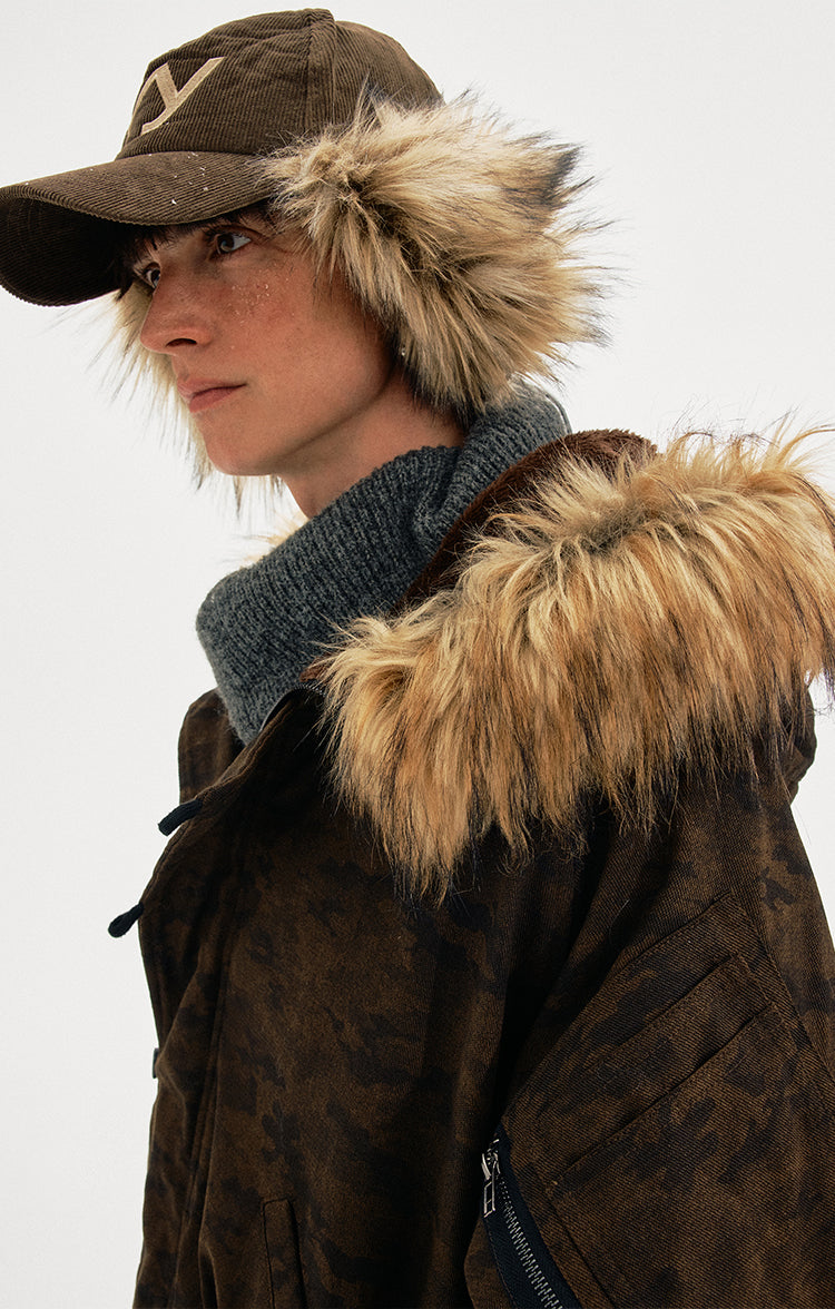 MADWITCH CAMO SHEAR PARKA #AW25123