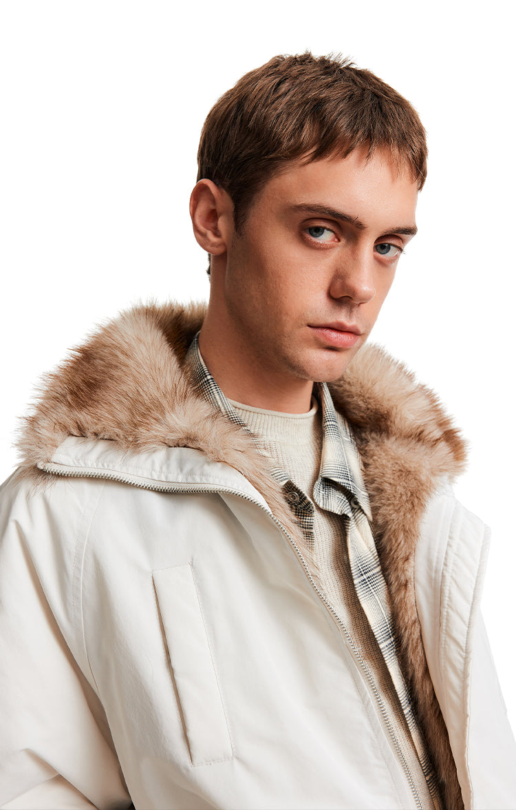 MADWITCH SHEARLING PUFF COAT #8815A353