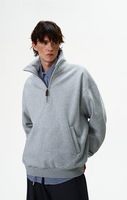 MADWITCH HIGH-NECK WINDPROOF SWEATSHIRT #0189