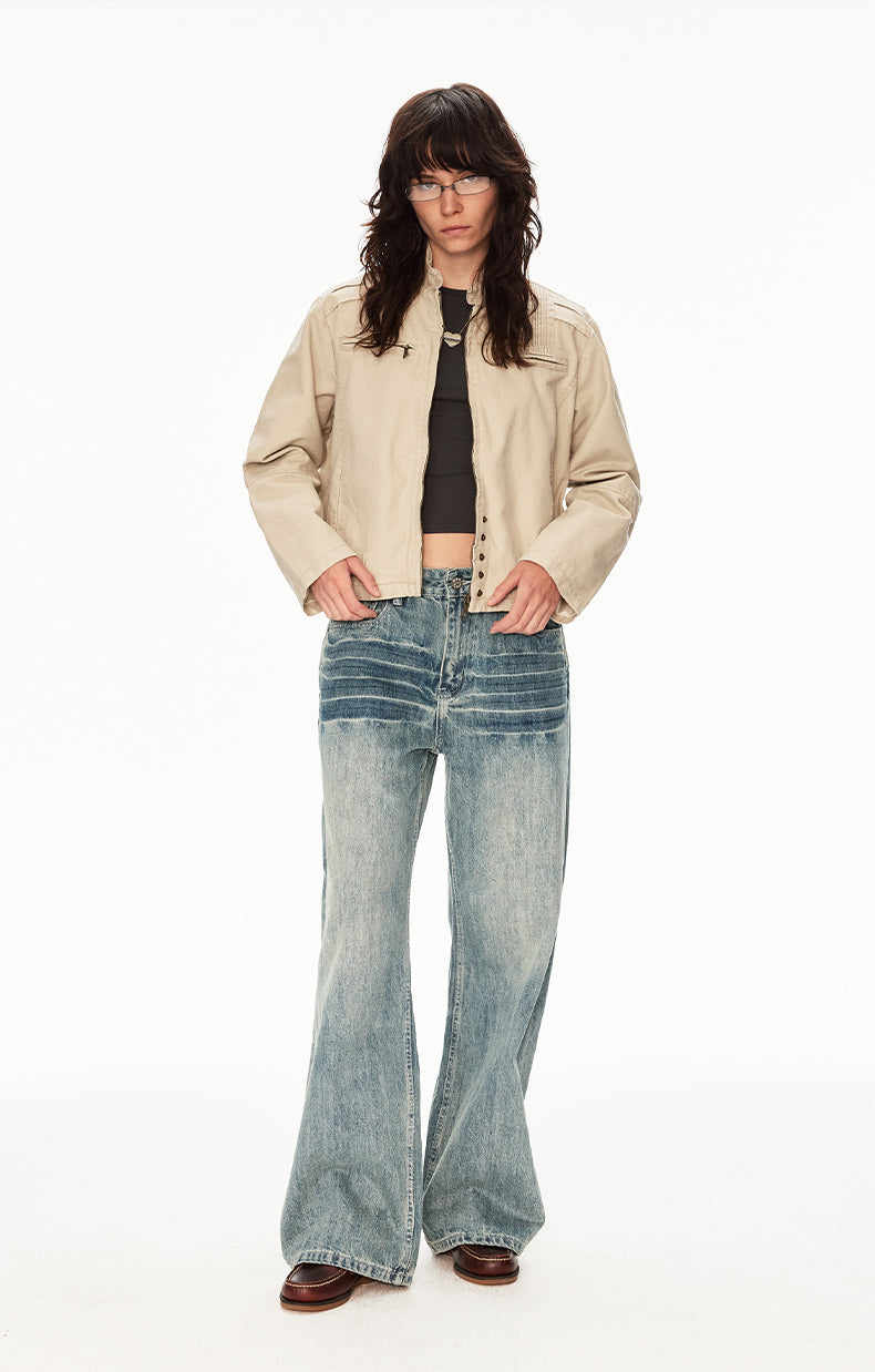 MADWIT VINTAGE HIGH STREET JEANS #CK5587