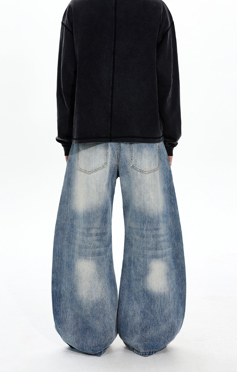 MADWITCH SLUB WIDE DENIM #G6669