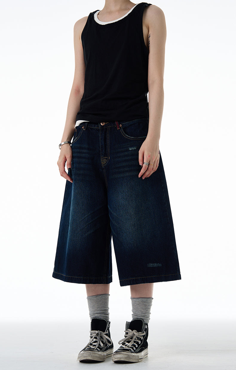 MADWITCH DISTRESSED WASHED JEANS #DR3166