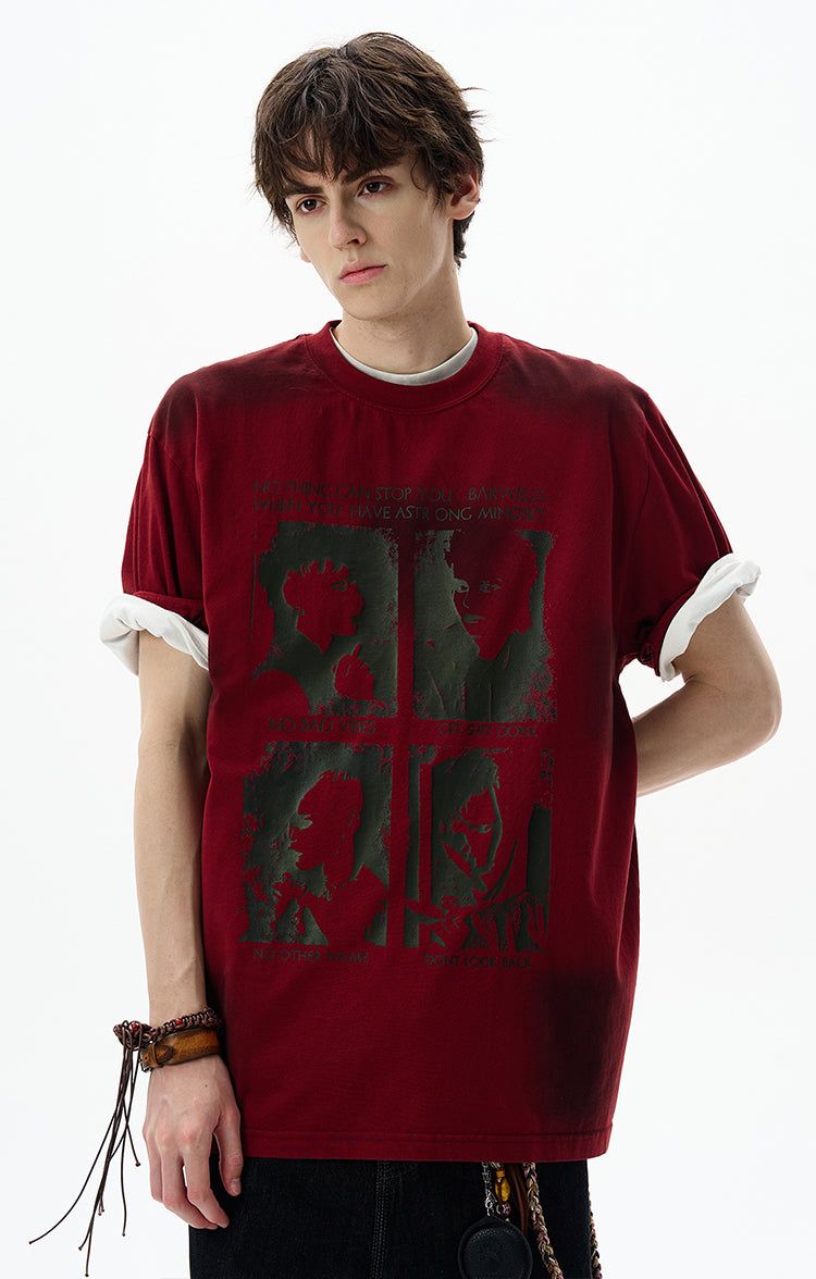 MADWITCH GRAPHIC CASUAL TEE #25703