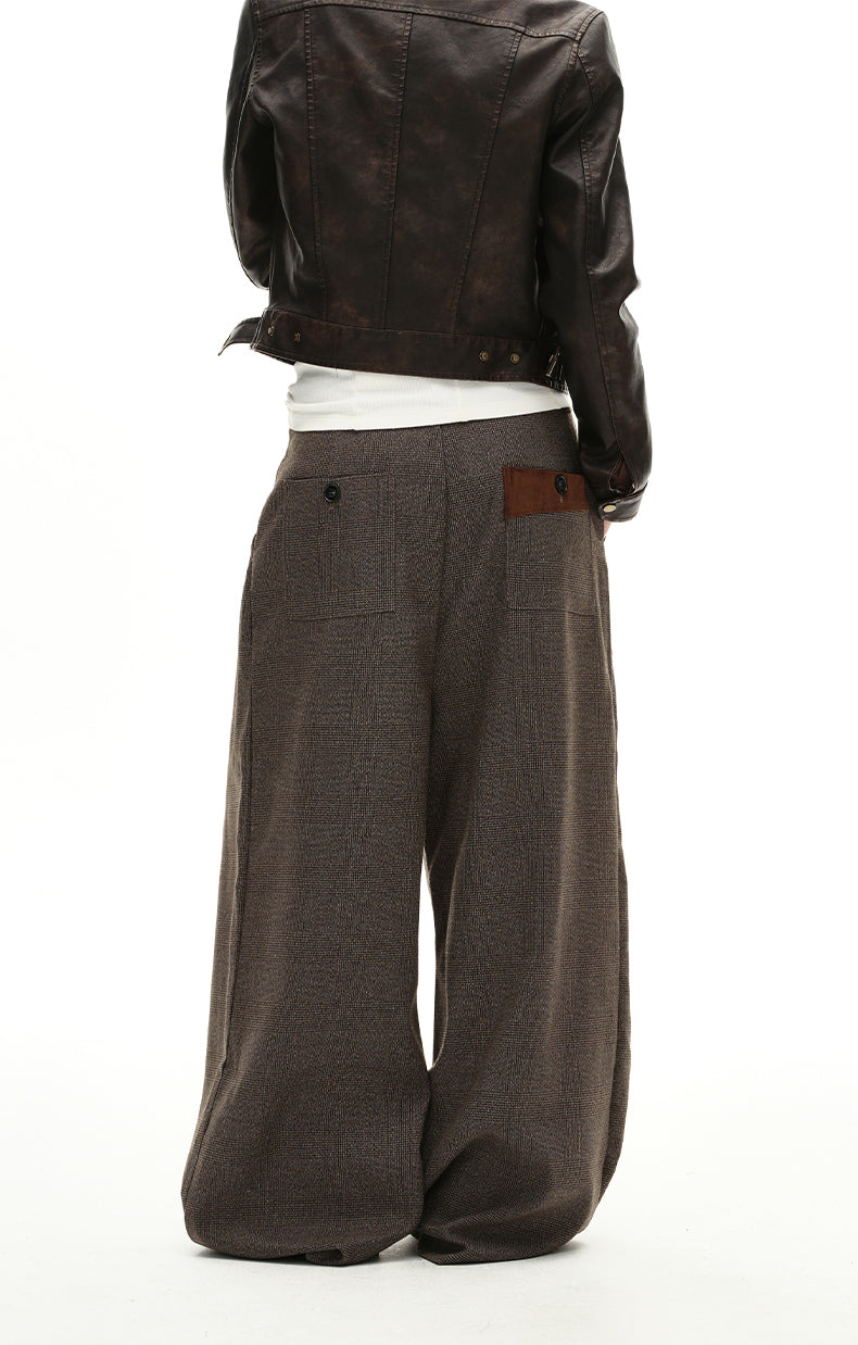 MADWITCH HOUND PLEAT TROUSERS #C933