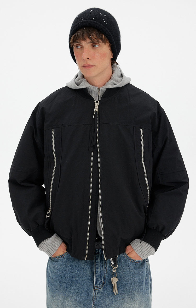 MADWITCH VINTAGE ZIP DOWN JACKET #7717