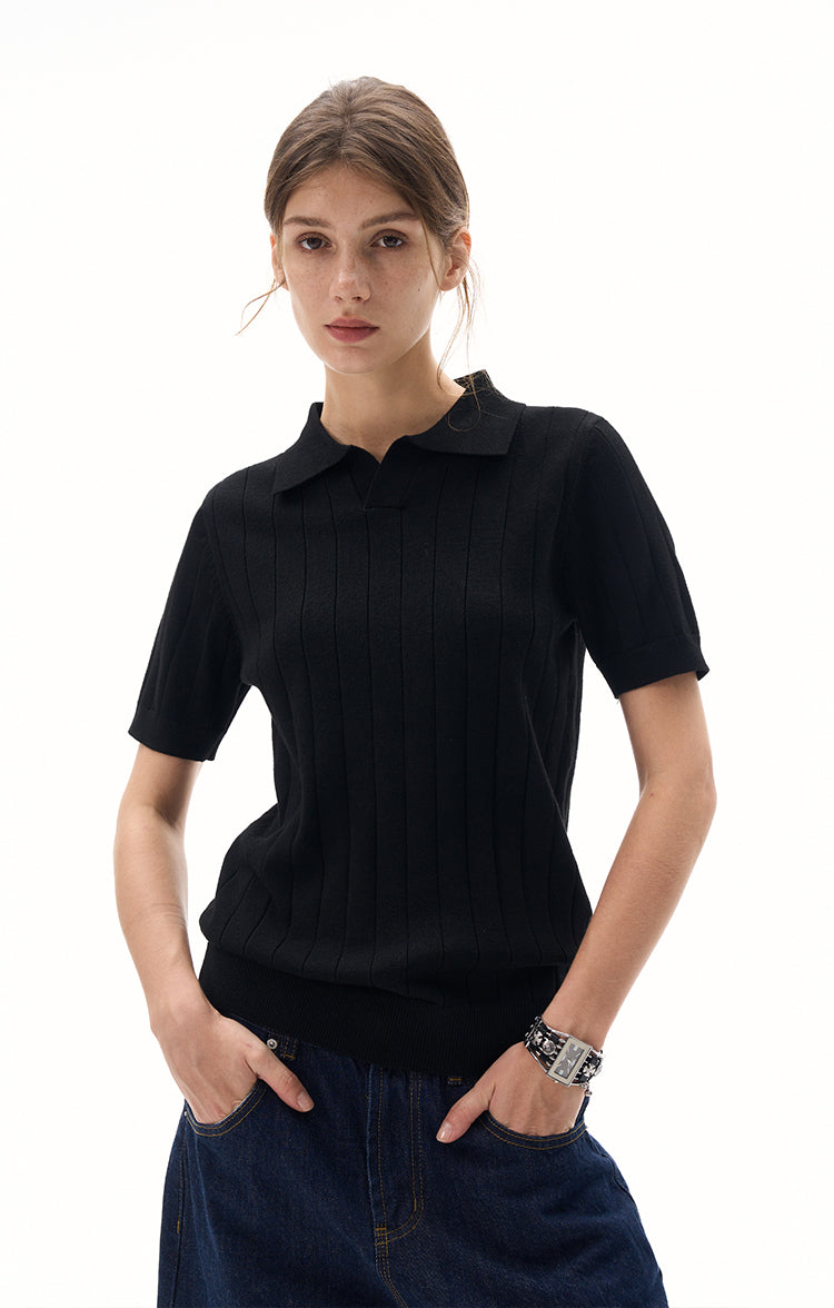 MADWITCH MINIMALIST POLO SHIRT #MFY224