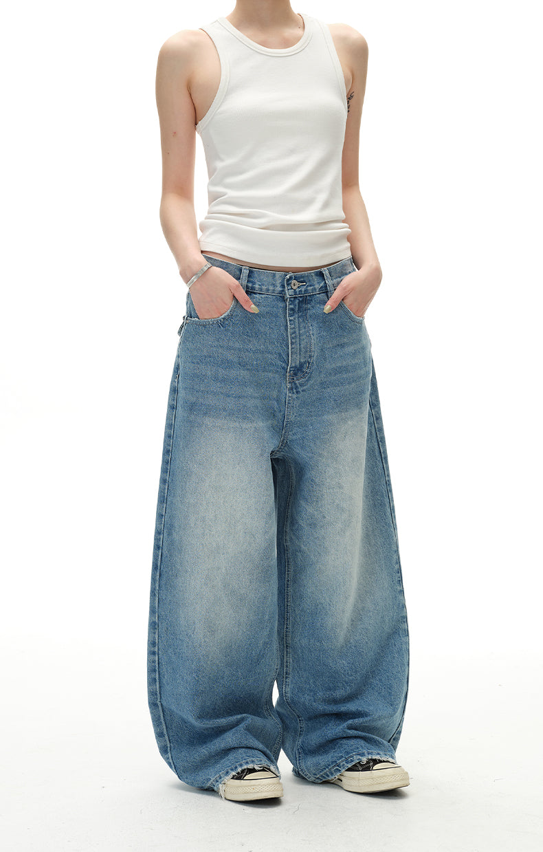 MADWITCH RETRO WIDE DENIM #CK9673
