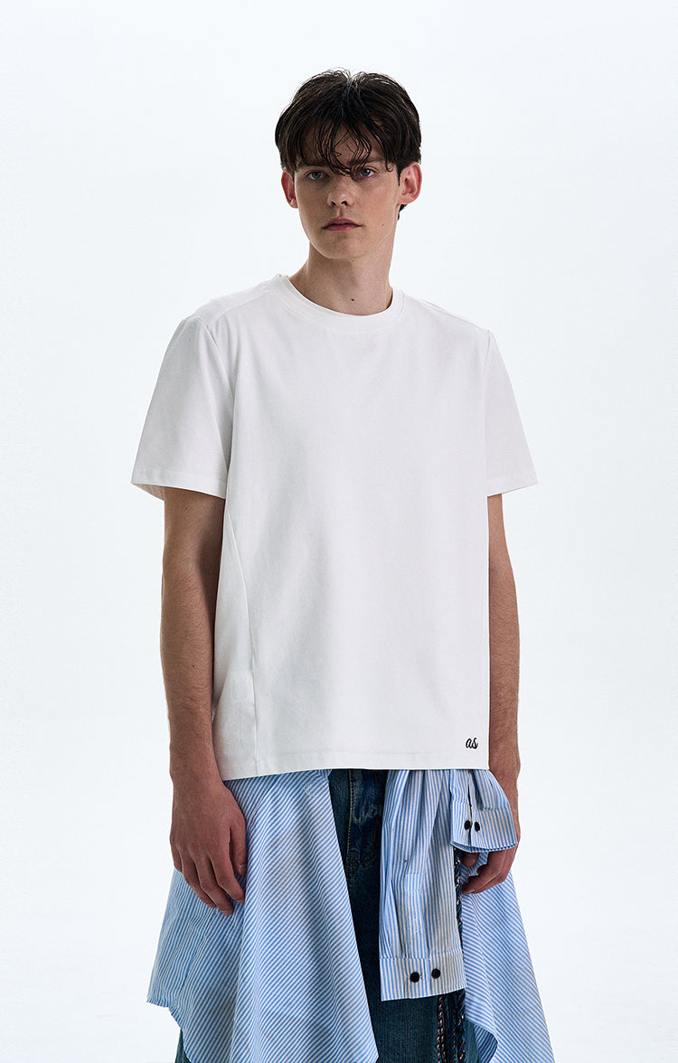 MADWITCH BOXY CREW NECK TEE #RT189