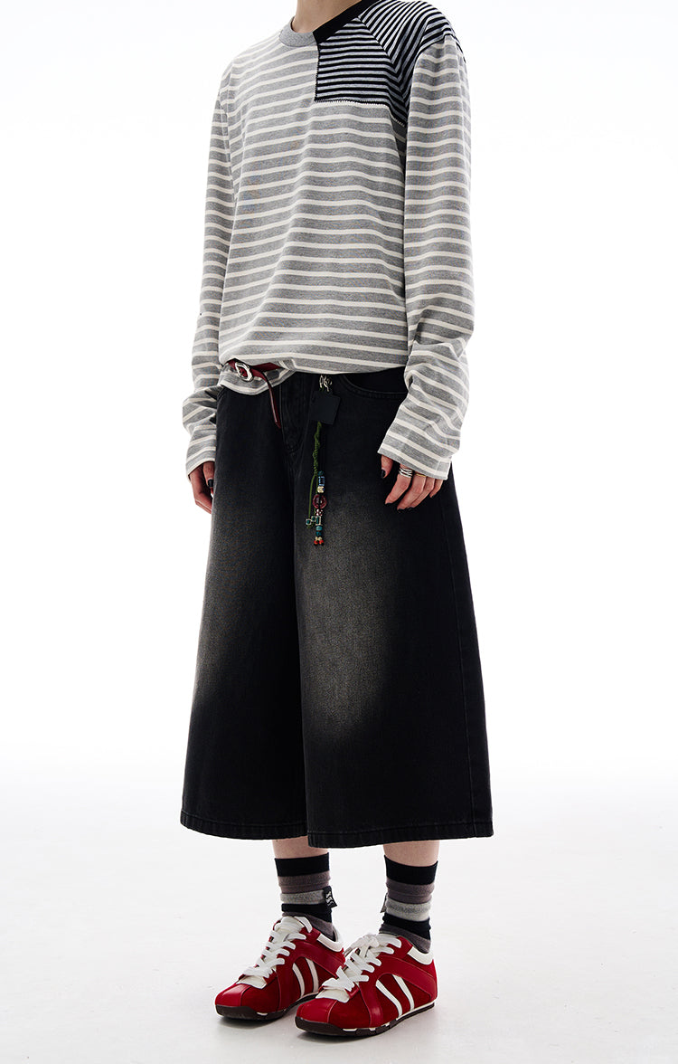 MADWITCH BOOTCUT GENDERLESS CROP JEANS #WHOA099
