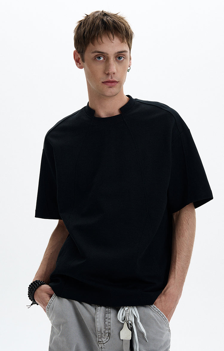 MADWITCH PATCHWORK DESIGN TEE #241322