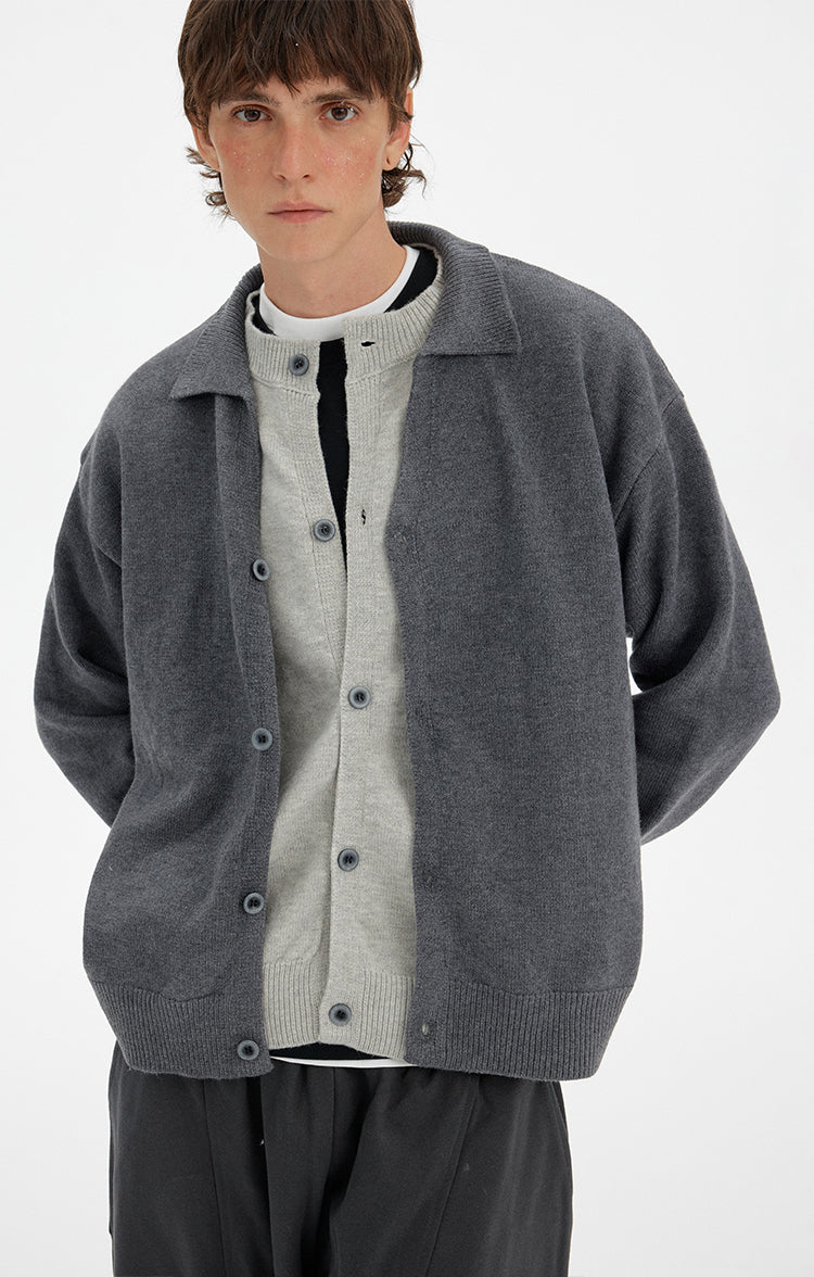 MADWITCH RETRO LAYERED COLLAR CARDIGAN #68902