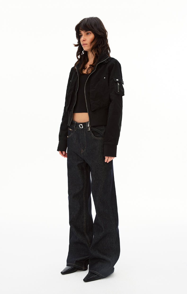 MADWIT SLIM FLARE JEANS #GPC3603