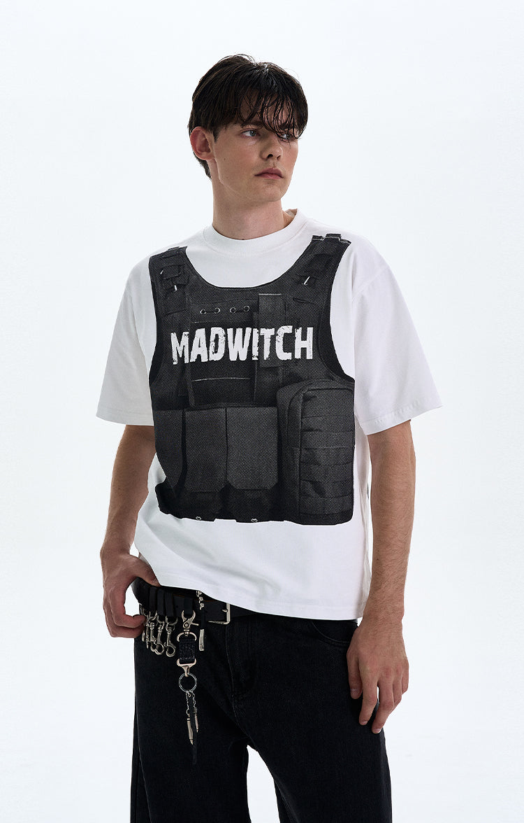 MADWITCH ORIGINAL TACTICAL VEST T-SHIRT #MD4190
