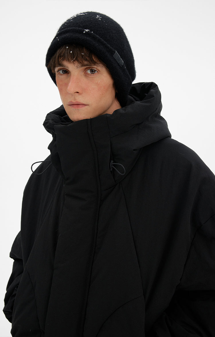 MADWITCH DECONSTRUCTED HOODED DOWN JACKET #N1715