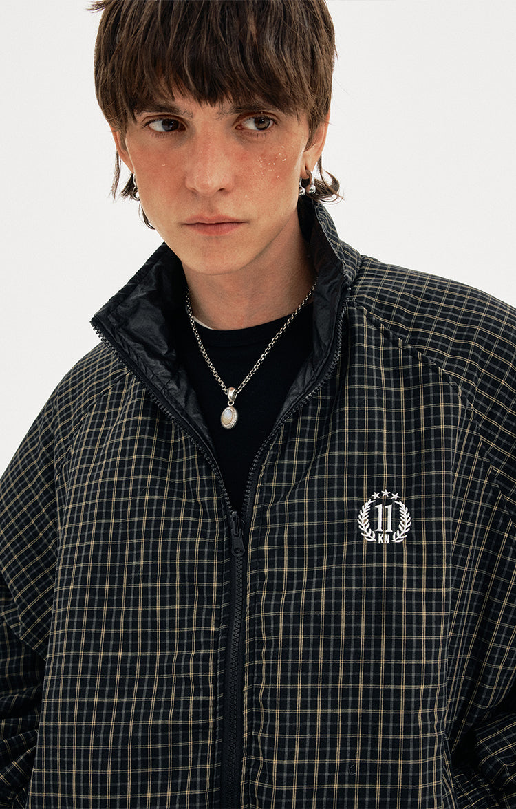 MADWITCH REVERSIBLE CHECK COAT #CW1281