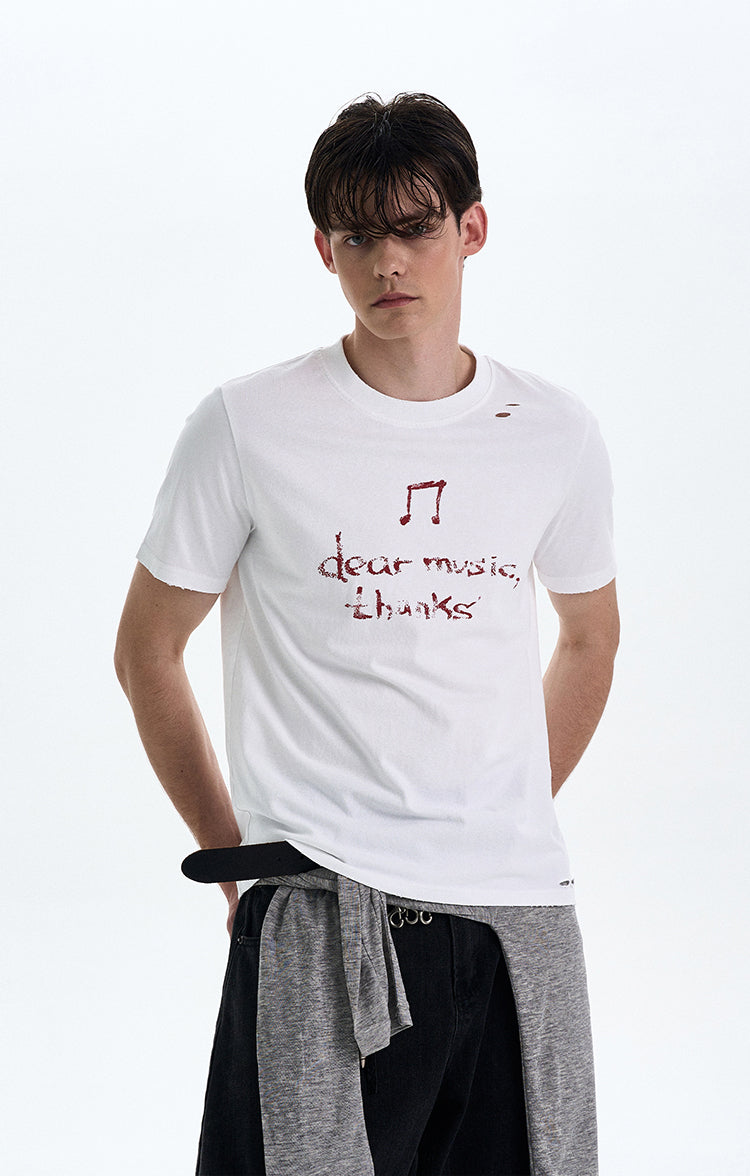 MADWITCH VERSATILE PRINTED T-SHIRT #27311