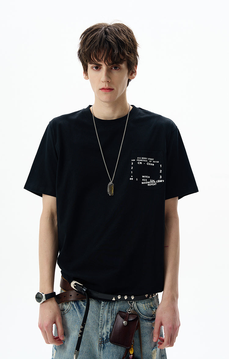 MADWITCH ORIGINAL MINIMALIST TEE #MD4199