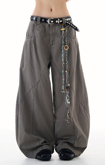 MADWITCH ASYMETRIC PANELED TROUSERS #CK6822