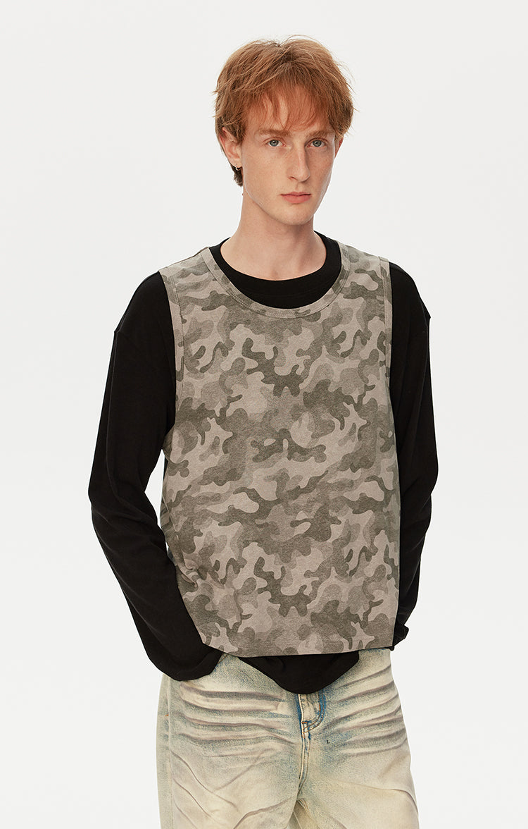 MADWITCH CAMO LONG SLEEVE TEE #26004