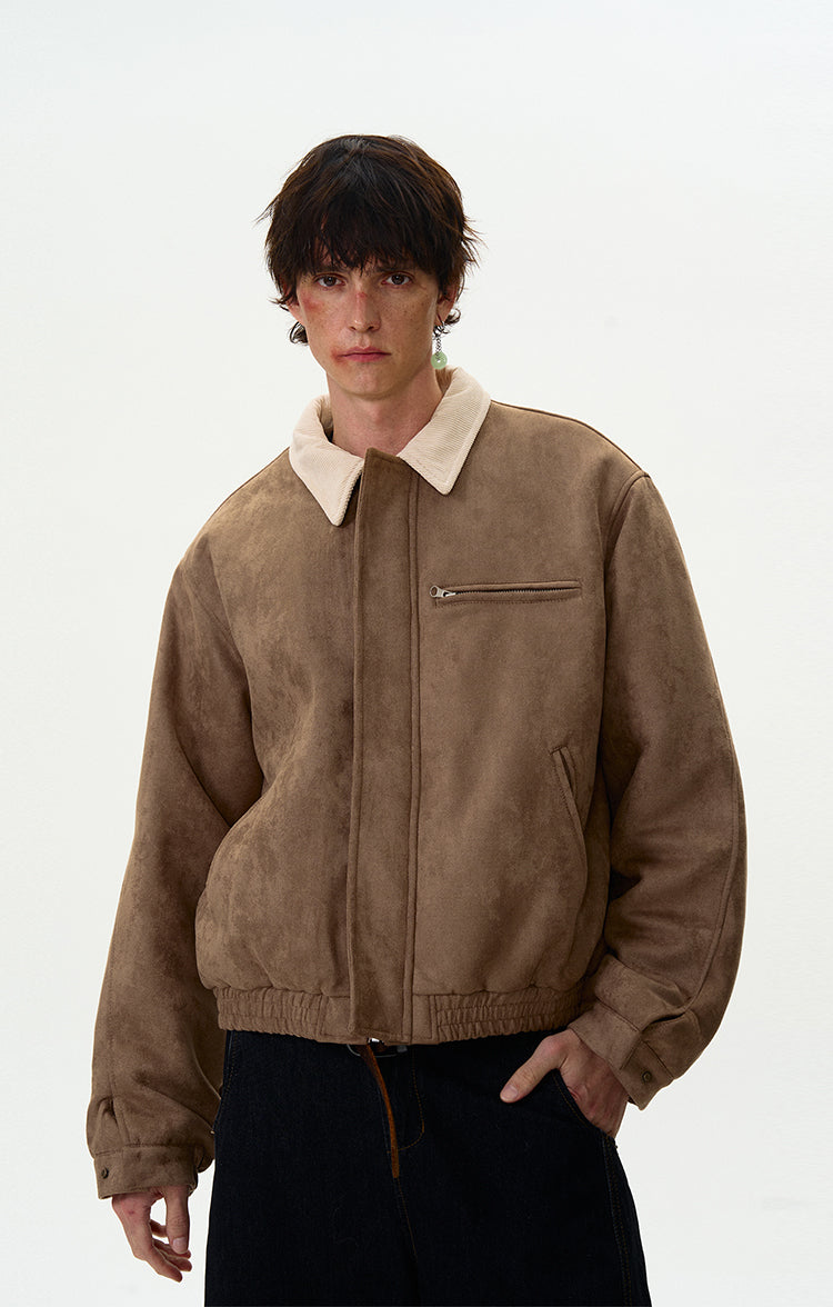 MADWITCH LEATHER PADDED COTTON JACKET #RW129