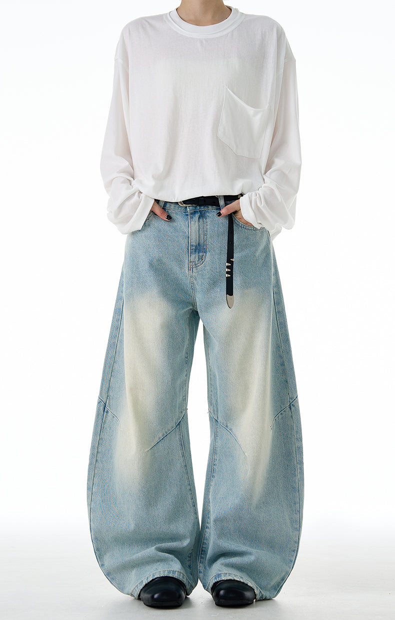 MADWITCH DRAPE WASHED DENIM #CK9615