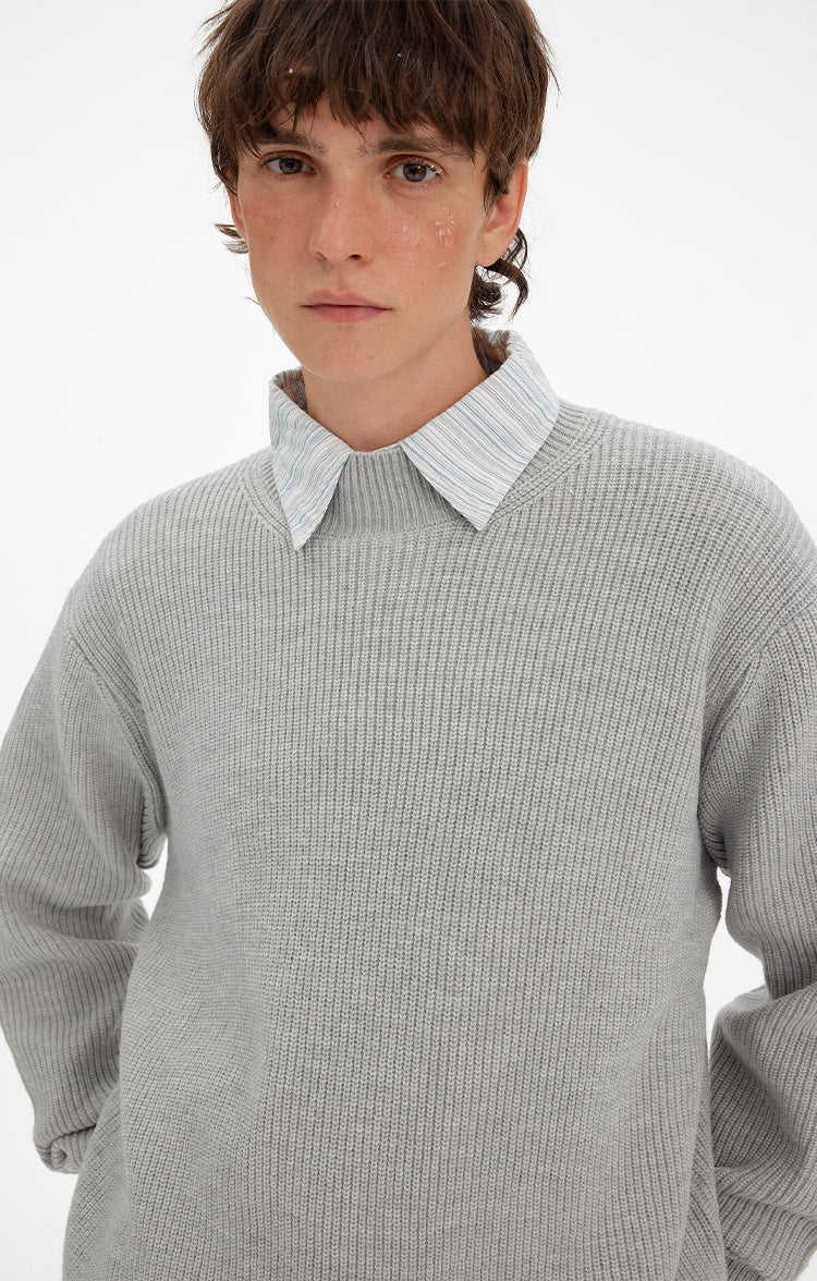 MADWITCH MINIMAL PULLOVER KNIT SWEATER #80390