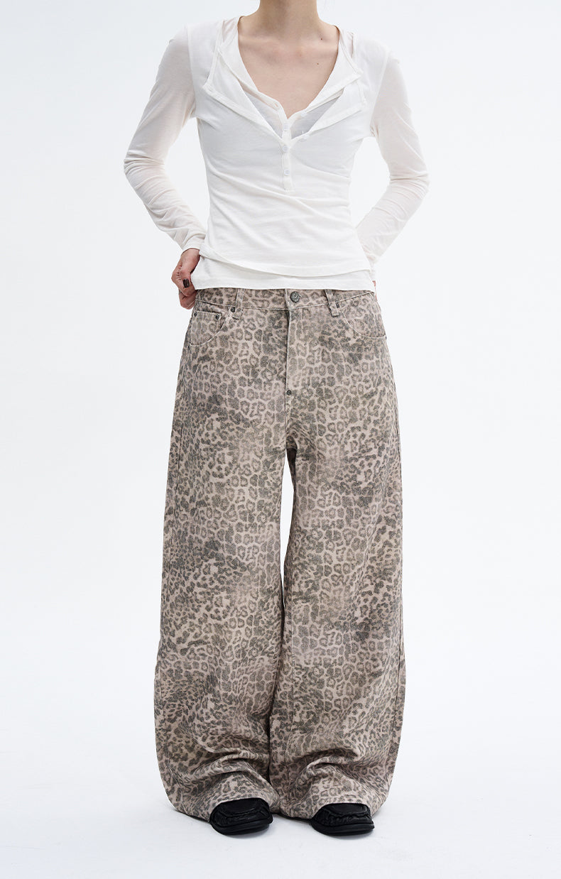 MADWITCH LEOPARD WASH DENIM #CK3577