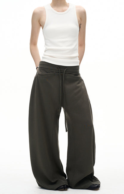 MADWITCH VINTAGE CURVED PATCH SWEATPANTS #C928