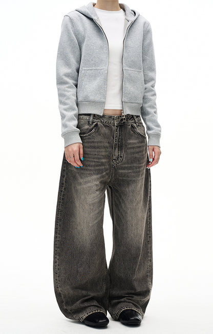 MADWITCH VINTAGE WASHED CARGO JEANS #GPC5518