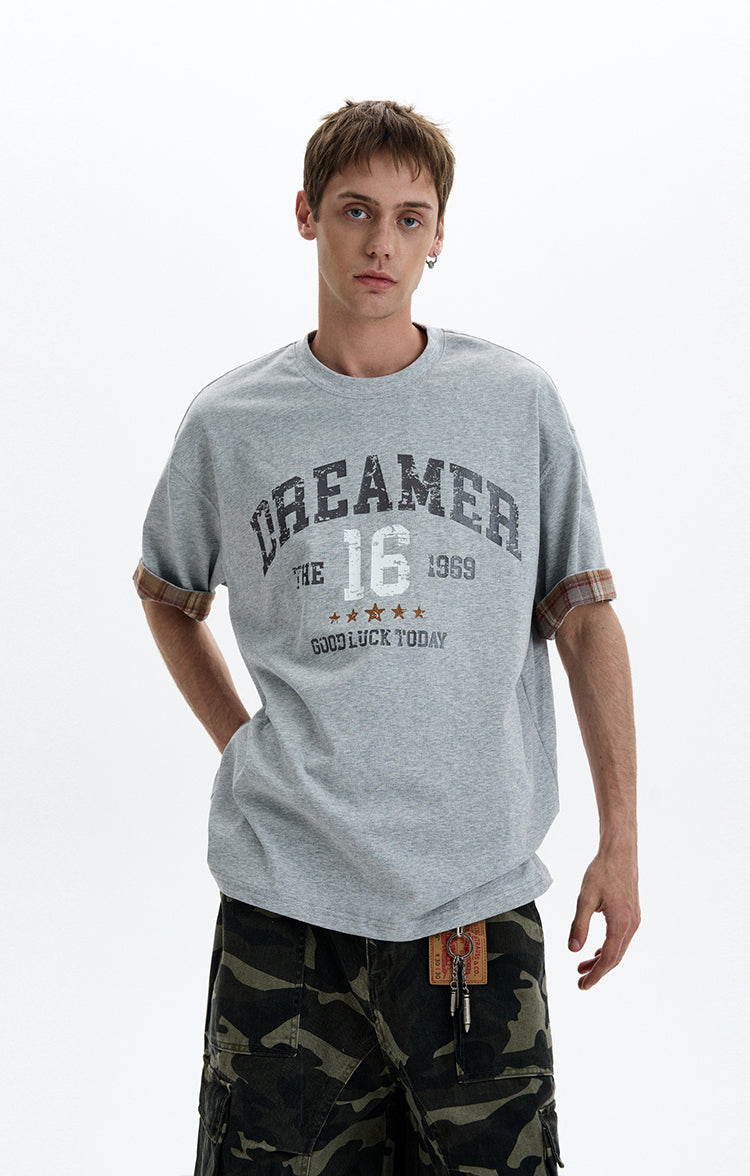 MADWITCH CONTRAST SLEEVE TEE #990511