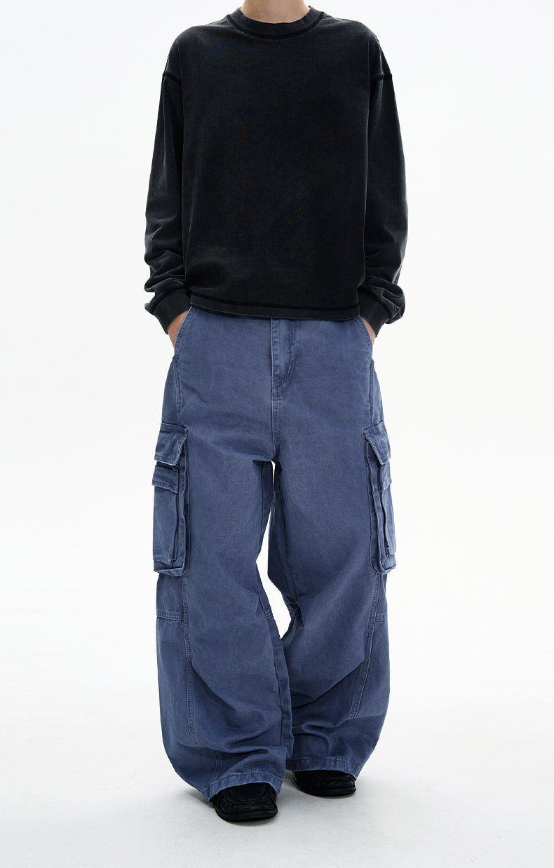 MADWITCH BLEU PLEAT PANTS #DR6815