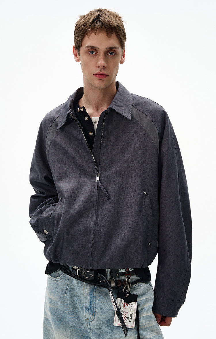 MADWITCH UNISEX CROPPED UTILITY JACKET #M1002