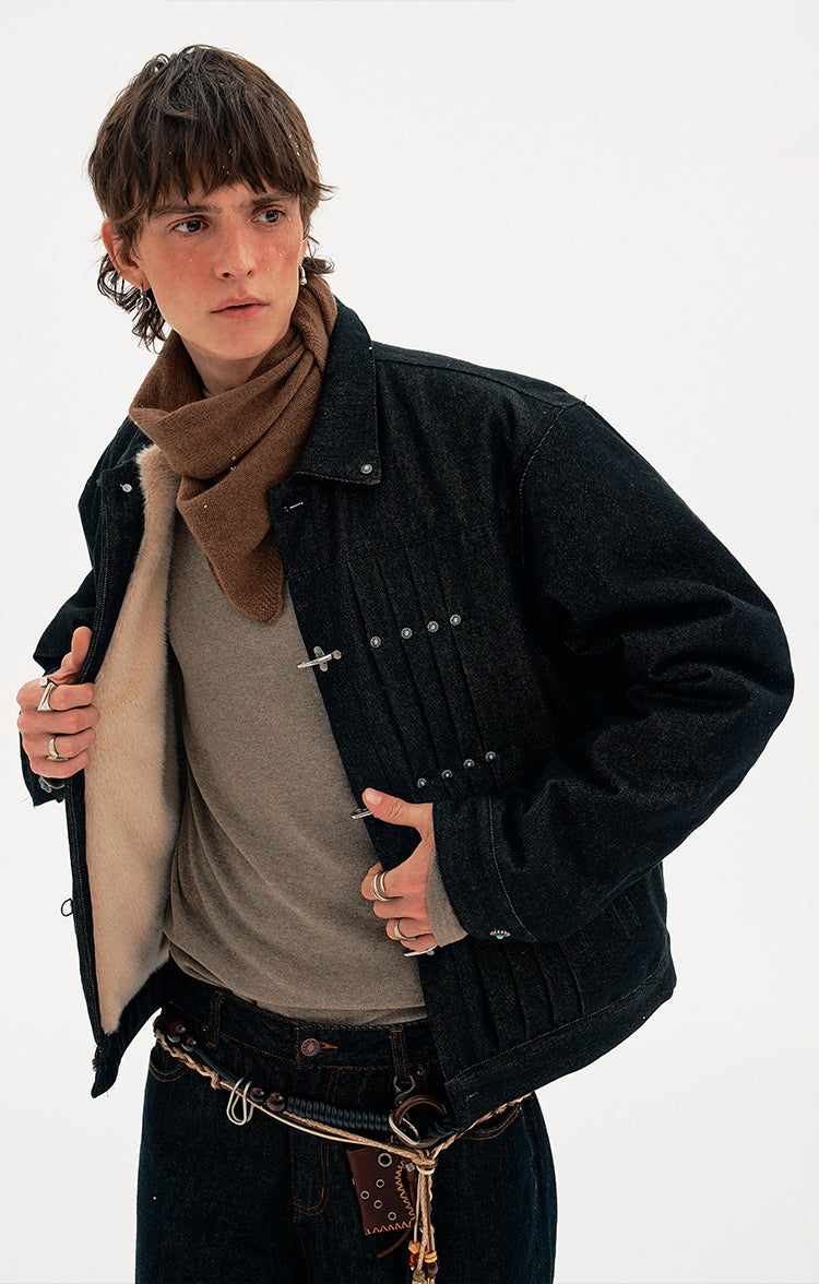 MADWITCH PLEAT CLASP DENIM #AW25160