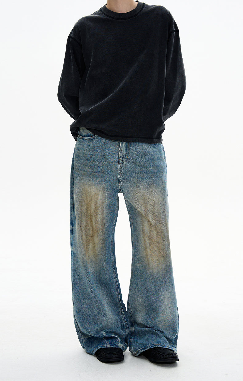 MADWITCH DIRTY STRAIGHT DENIM #9940