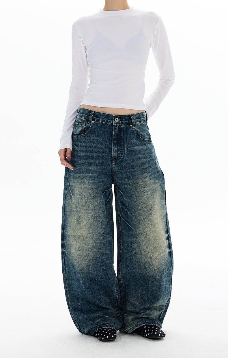 MADWITCH VINTAGE WASHED VIBE JEANS #CK9737