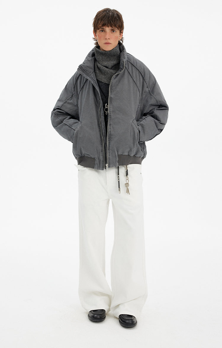 MADWITCH DECONSTRUCTED PUFFER DOWN JACKET #7732