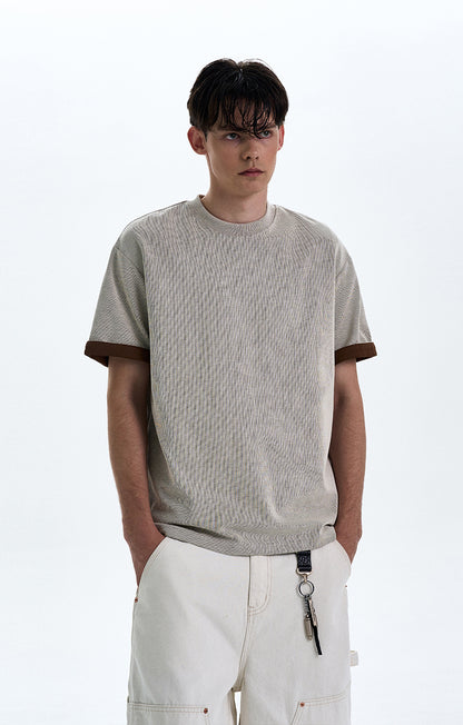 MADWITCH COLOR BLOCK SHORT TEE #C1980C25