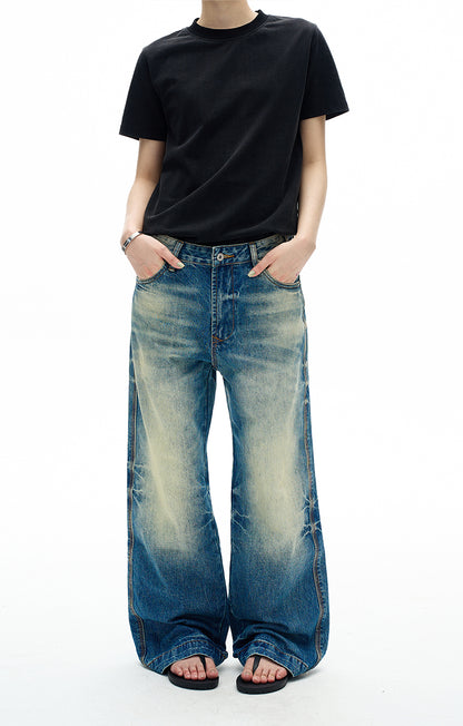 MADWITCH GRUNGE STRAIGHT DENIM #GPC5519