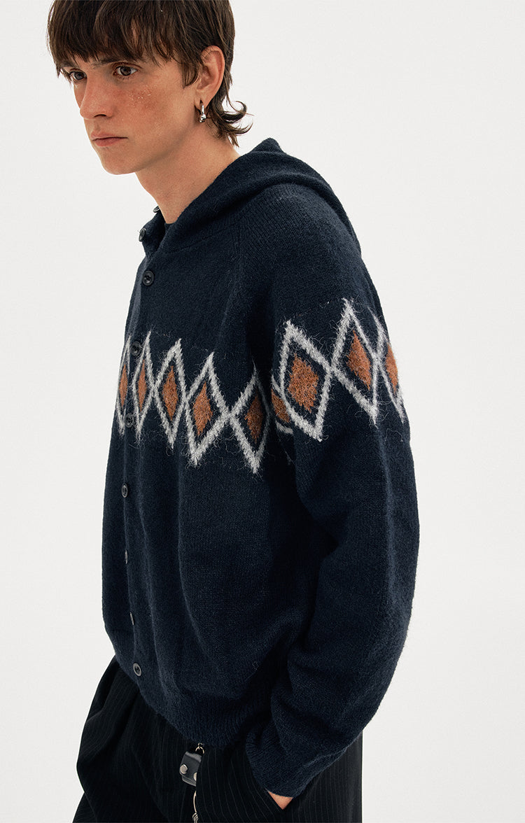 MADWITCH TWIST HOOD SWEATER #8962