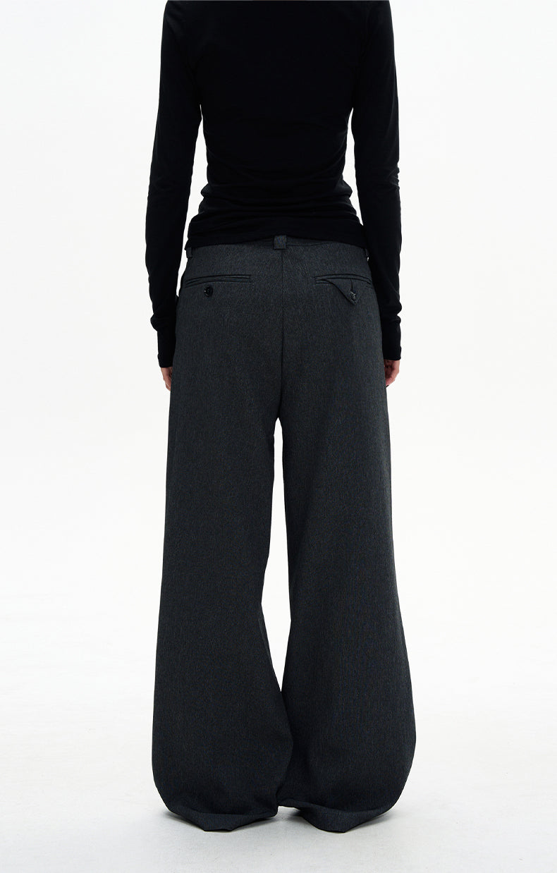 MADWITCH DIAGONAL FOLD PANTS #GPC6900