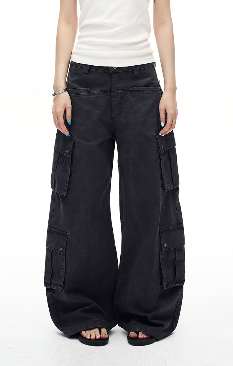 MADWITCH VINTAGE MULTI-POCKET CARGO #L5813