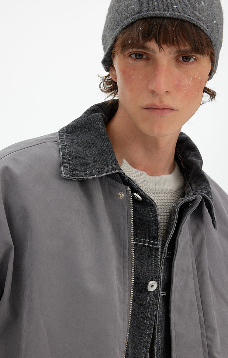 MADWITCH RETRO LAYERED PUFFER JACKET #UN25013