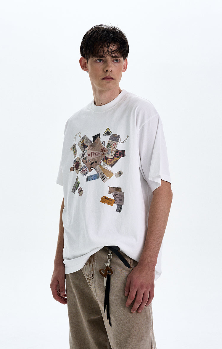 MADWITCH FUN GRAPHIC SHORT SLEEVE TEE #27335