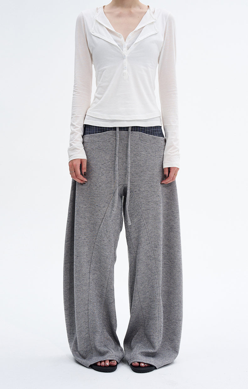 MADWITCH PATCH PLAID PANTS #C963